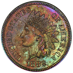 image for: 1882 1c NGC Proof 65 BN (OH)