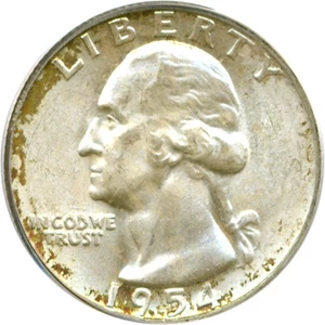 image for: 1954-D 25c PCGS MS66