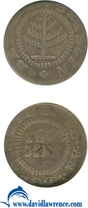 image for: 1652 Shilling Small Pine Tree NGC F12