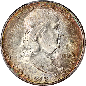 image for: 1950 50c PCGS MS66 FBL