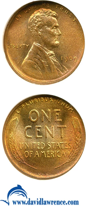 image for: 1909 VDB 1c NGC MS67 RB