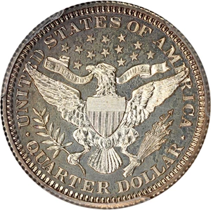 image for: 1910 25c PCGS Proof 63