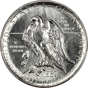 image for: 1937 Texas 50c PCGS/CAC MS64