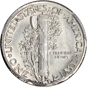 image for: 1934 10c PCGS MS66