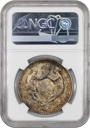 image for: 1915 Pan-Pac Expo, Official, Silver SC$1 NGC MS62 (HK-399)