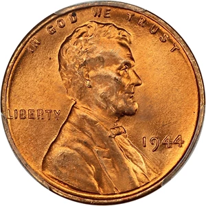 image for: 1944 1c PCGS MS67+ RD