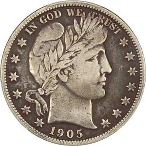 image for: 1905-S 50c PCGS VF25
