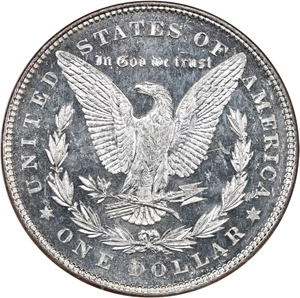 image for: 1878 7TF $1 NGC MS62 DMPL (Reverse of 1878)