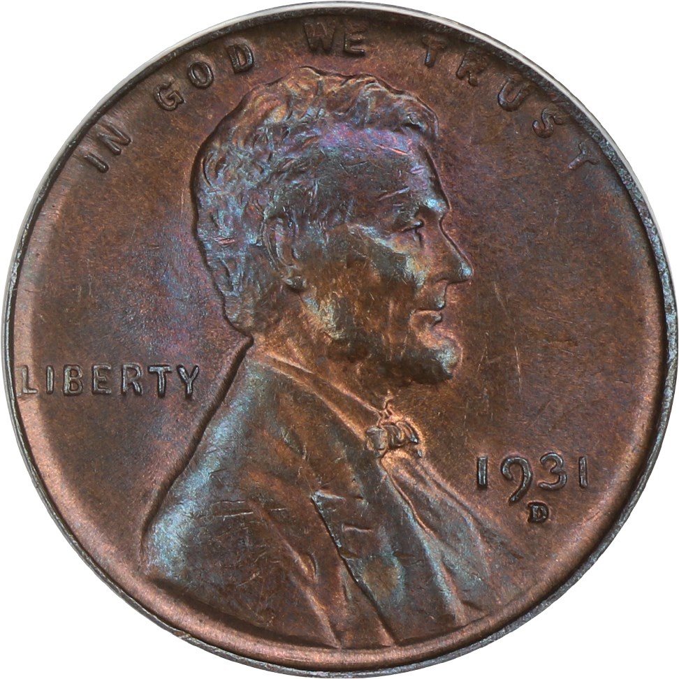 image for: 1931-D 1c ANACS MS64 BN