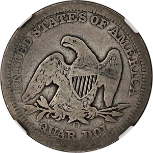 image for: 1855-O 25c NGC VG-08 (Arrows)