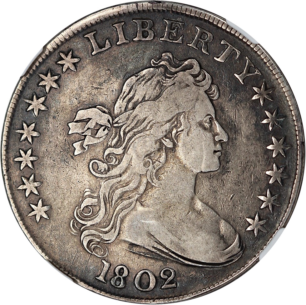 image for: 1802 $1 NGC VF25