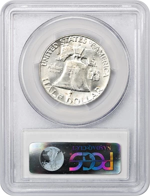 image for: 1960-D 50c PCGS MS66