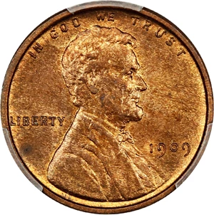 image for: 1909 VDB 1c PCGS MS64 RB