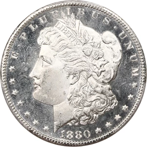 image for: 1880-CC $1 PCGS MS64+ DMPL (Reverse of 1879)