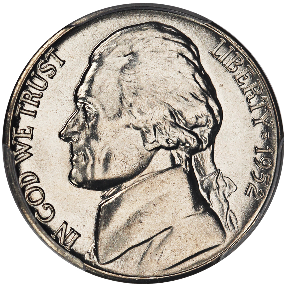 image for: 1952-D 5c PCGS MS66 FS