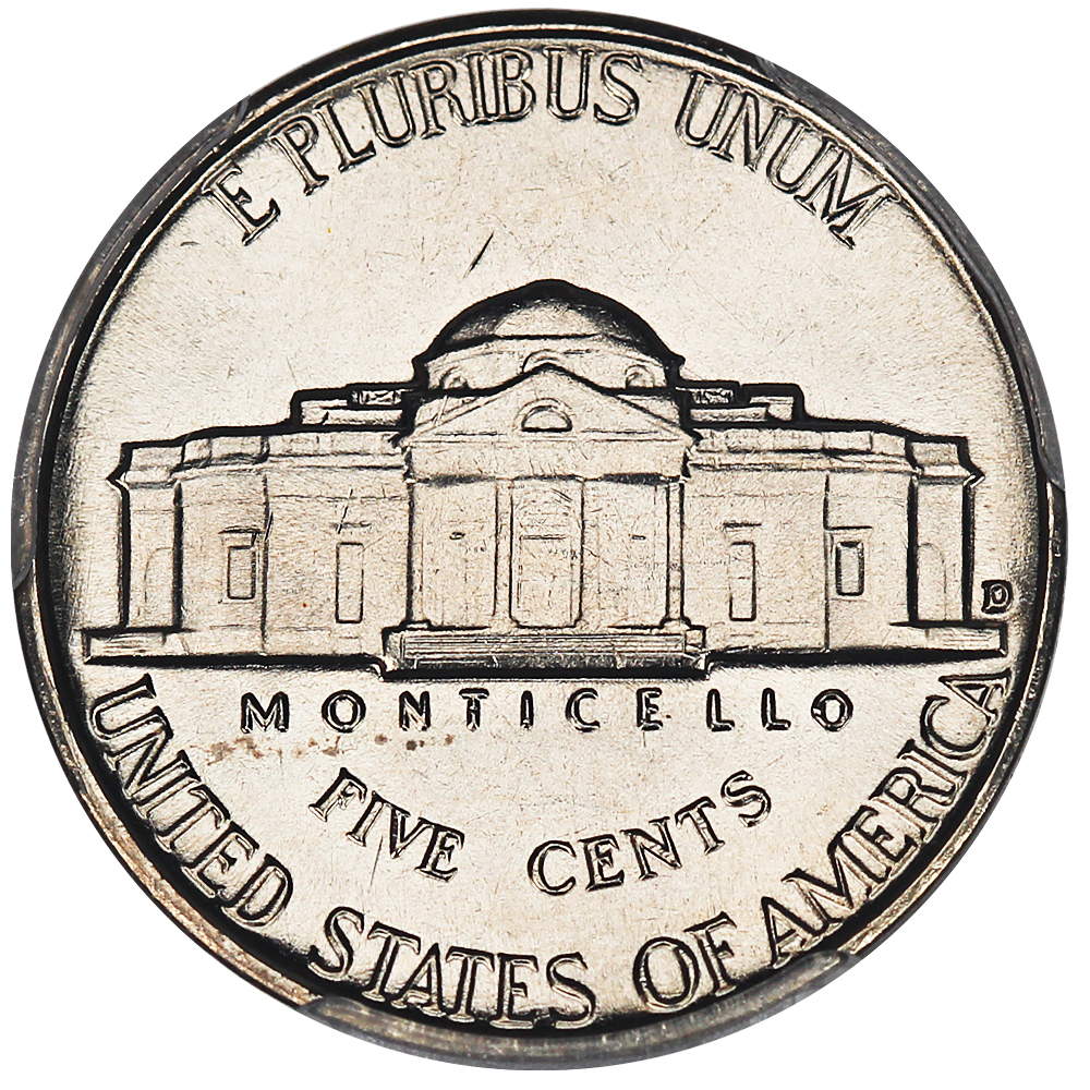 image for: 1952-D 5c PCGS MS66 FS