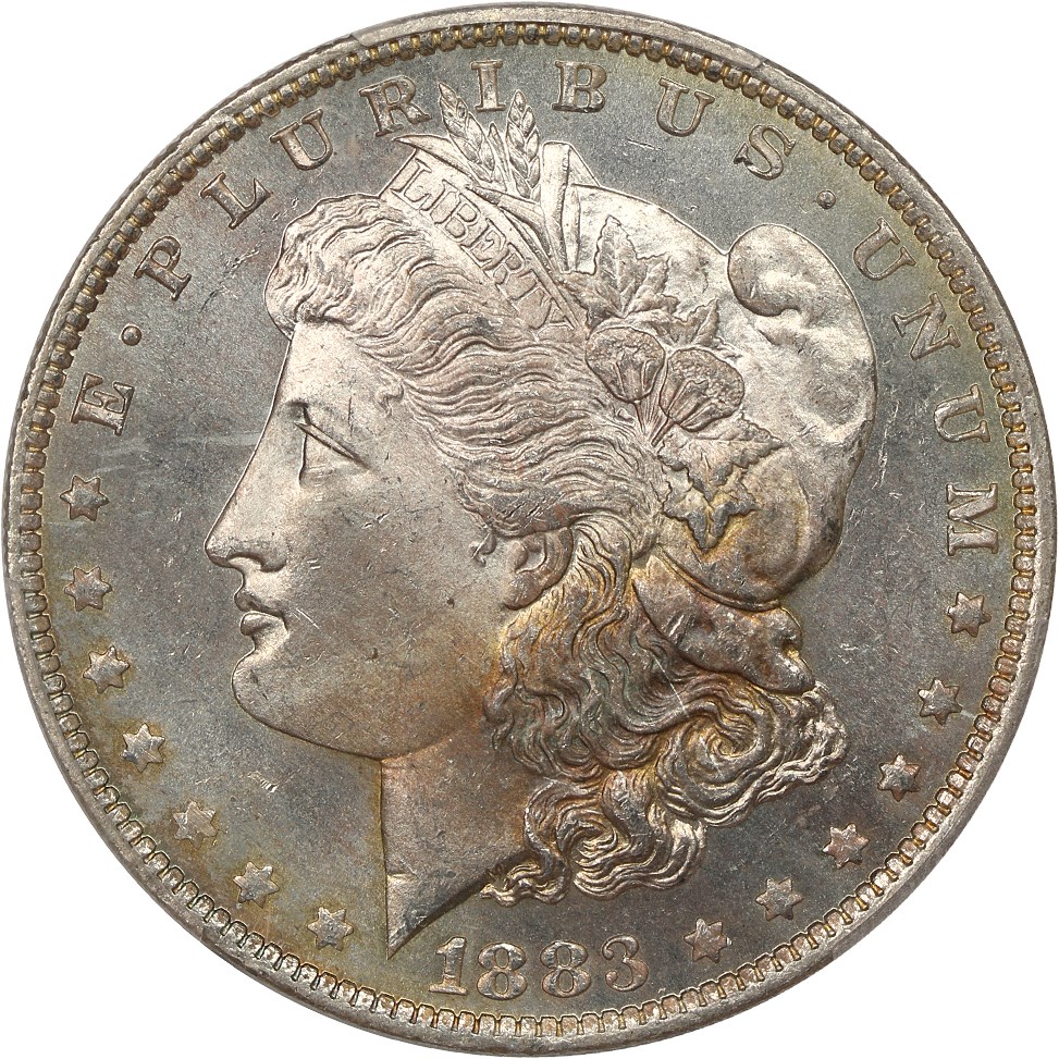image for: 1883-O $1 PCGS MS64 PL