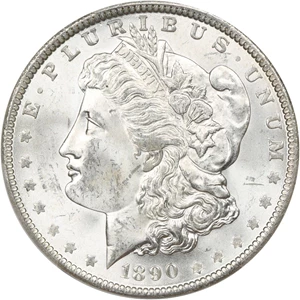 image for: 1890-O $1 PCGS MS63