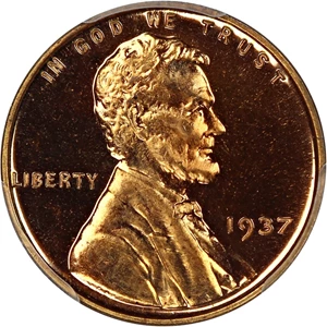 image for: 1937 1c PCGS/CAC Proof 66+ RD CAM