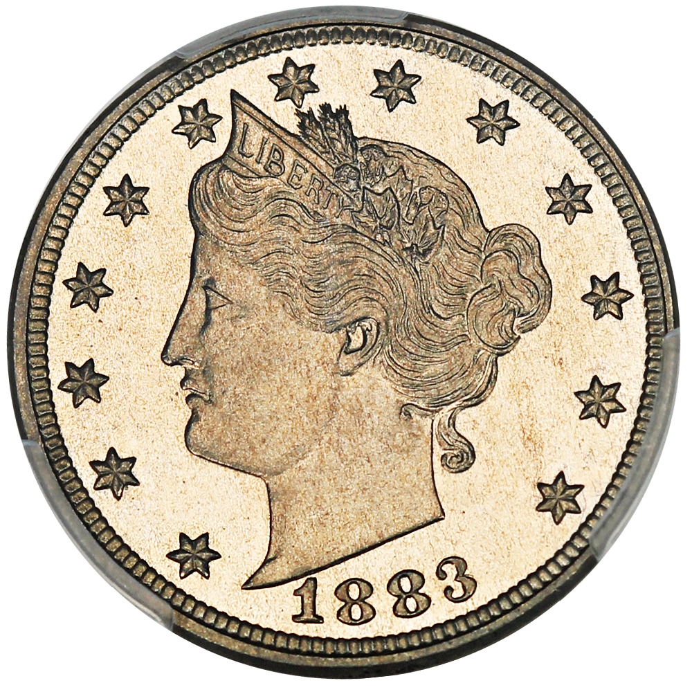 image for: 1883 5c PCGS Proof 66 CAM (With Cents)