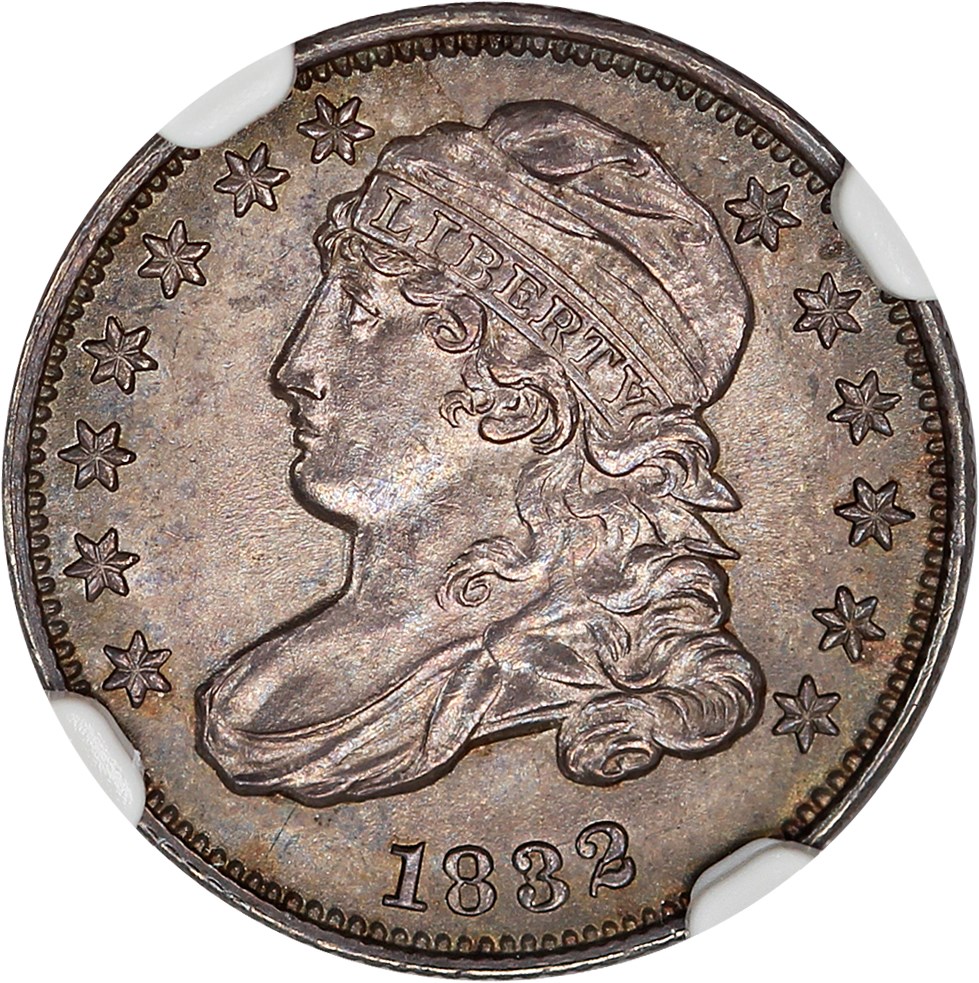 image for: 1832 10c NGC MS63