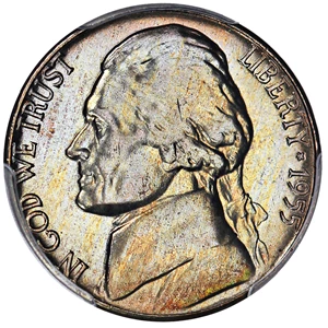image for: 1955-D 5c PCGS MS66 FS