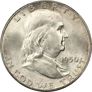 image for: 1950 50c PCGS MS66 FBL