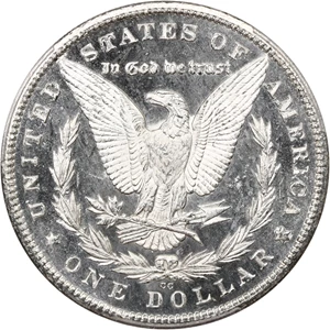 image for: 1880-CC $1 PCGS MS64+ DMPL (Reverse of 1879)