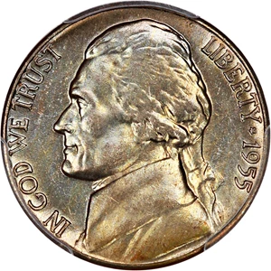 image for: 1955-D 5c PCGS MS66 FS
