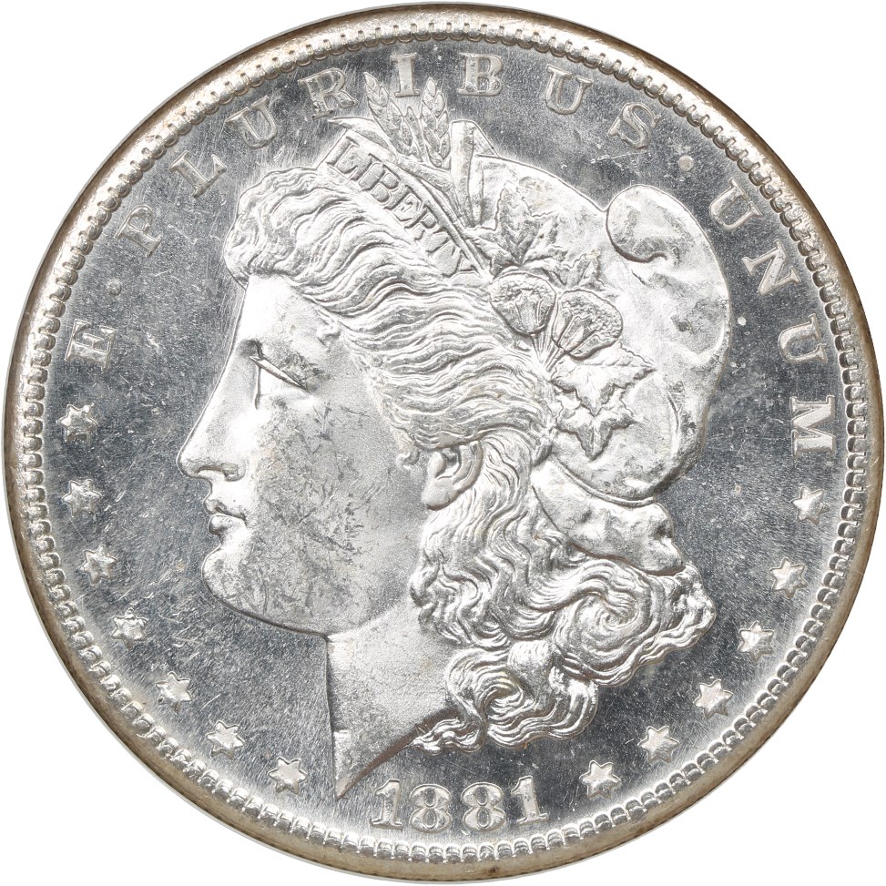 image for: 1881-S $1 NGC MS62 DMPL