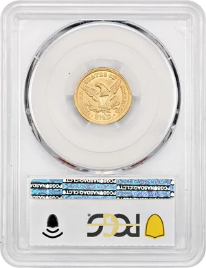 image for: 1867-S $2 1/2 PCGS MS62
