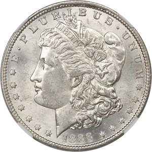 image for: 1888-O $1 NGC MS63