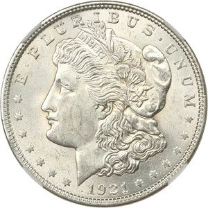 image for: 1921 Morgan $1 NGC MS63