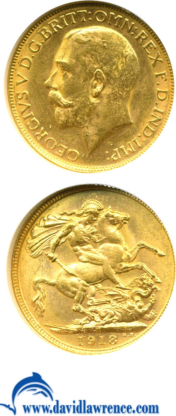 image for: Australia: 1918-M Sov  NGC MS62