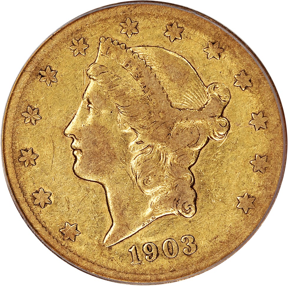 image for: 1903-S $20 PCGS/CAC Good-06