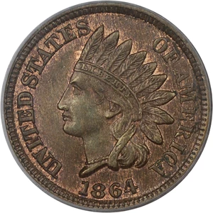image for: 1864 1c PCGS/CAC MS64 BN (Bronze)