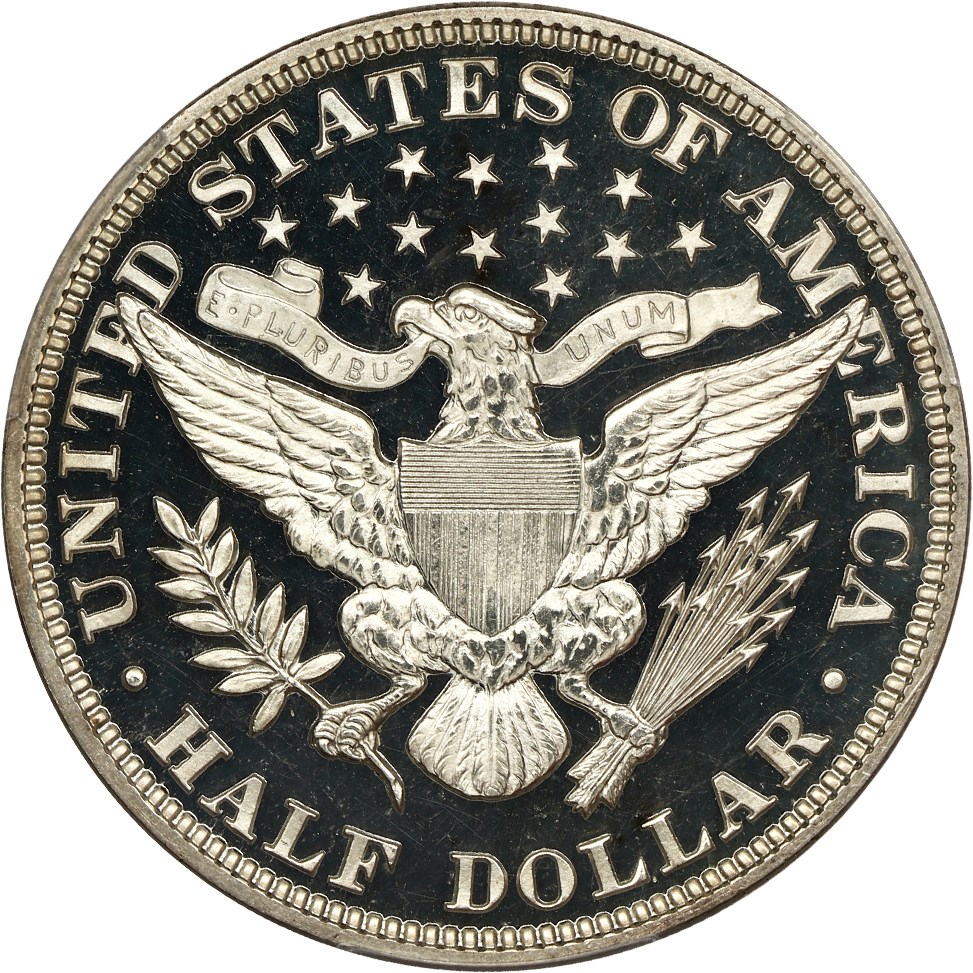 image for: 1896 50c PCGS/CAC Proof 64