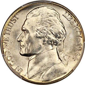 image for: 1944-S 5c PCGS MS66