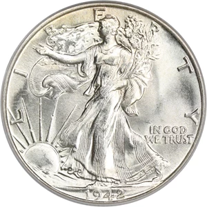 image for: 1942 50c PCGS MS66 (OGH)