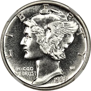 image for: 1939 10c NGC Proof 68