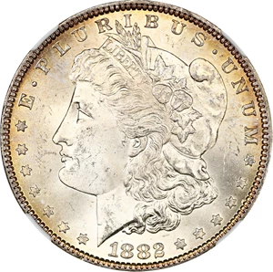 image for: 1882 $1 NGC MS64