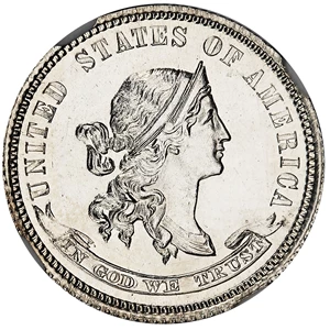 image for: Pattern: 1870 P10c NGC Proof 64 (J-843)