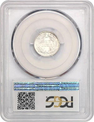 image for: 1891-S 10c PCGS MS66