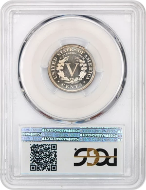 image for: 1885 5c PCGS Proof 67 CAM ex: D.L. Hansen
