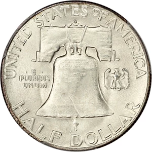 image for: 1951-S 50c PCGS MS67 ex: D.L. Hansen