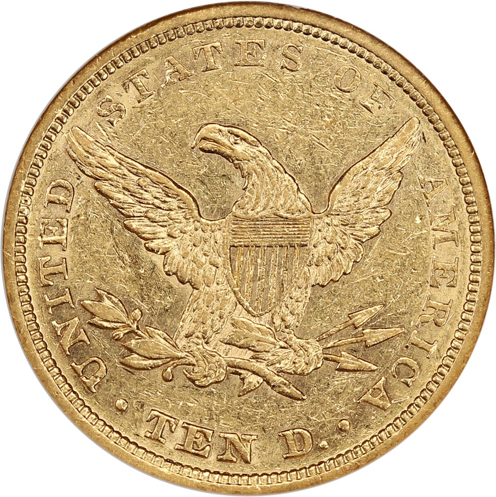 image for: SS Republic: 1841 Shipwreck $10 NGC AU55 (Box and COA)