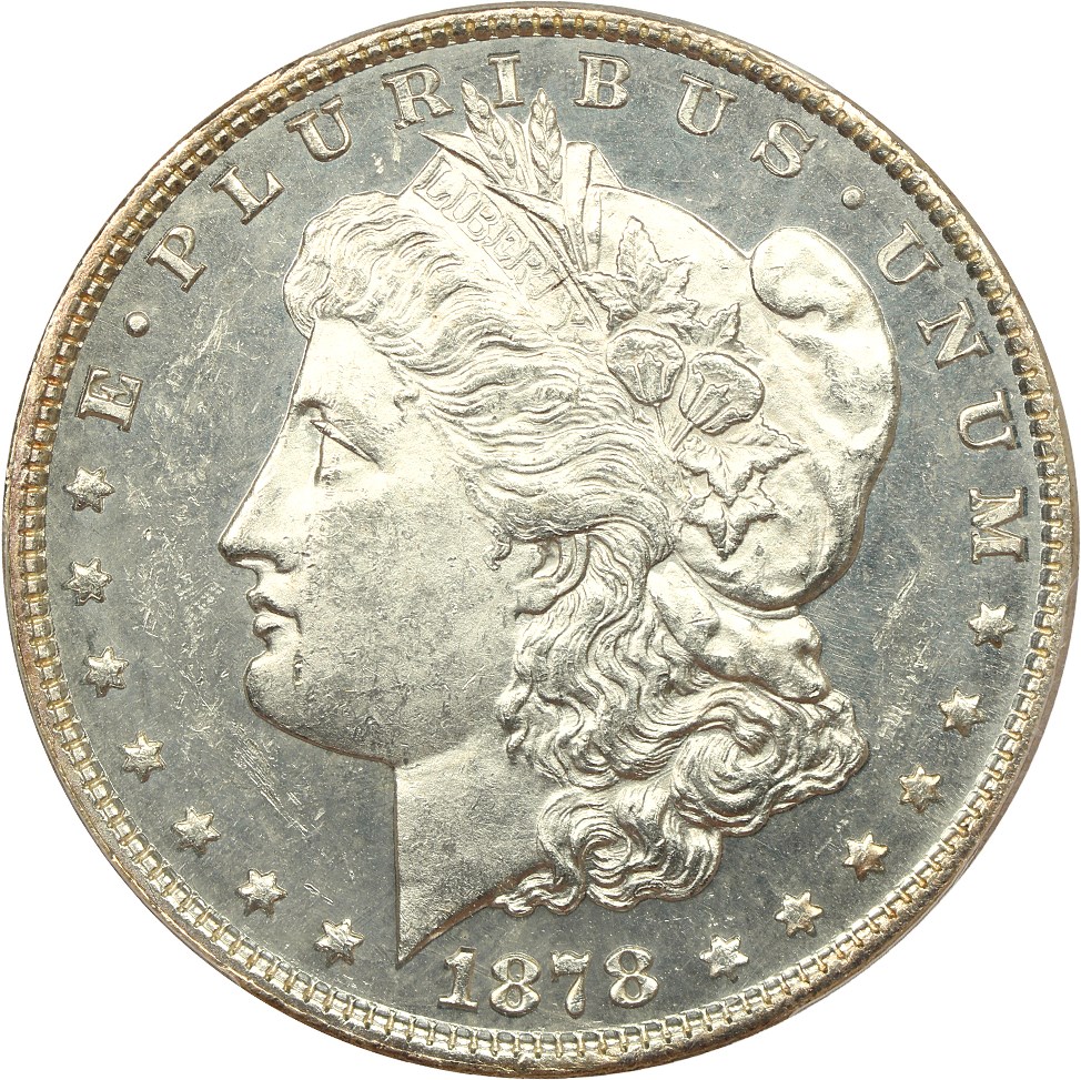 image for: 1878 8TF $1 PCGS/CAC MS61 (VAM-15, Doubled Liberty)