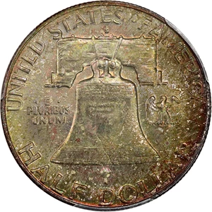image for: 1958-D 50c PCGS/CAC MS67