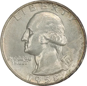 image for: 1958-D 25c NGC MS67