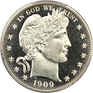 image for: 1909 50c PCGS/CAC Proof 64 CAM